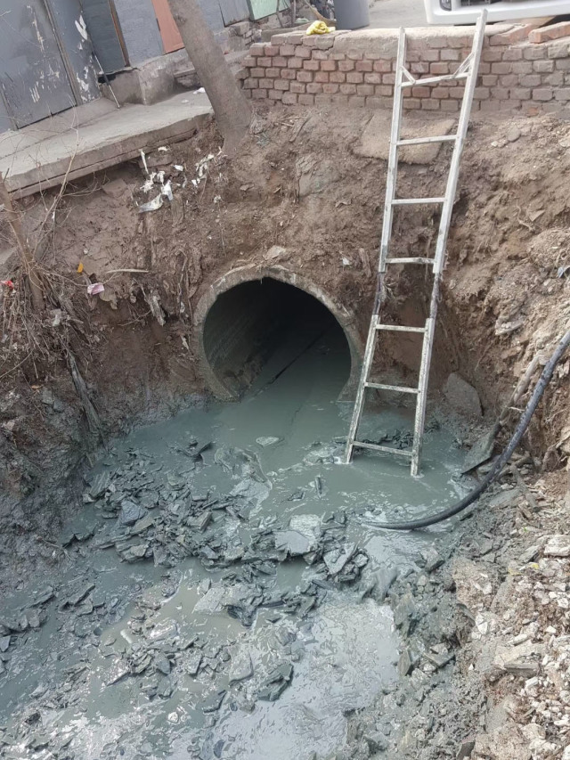 麦盖提管道清洗