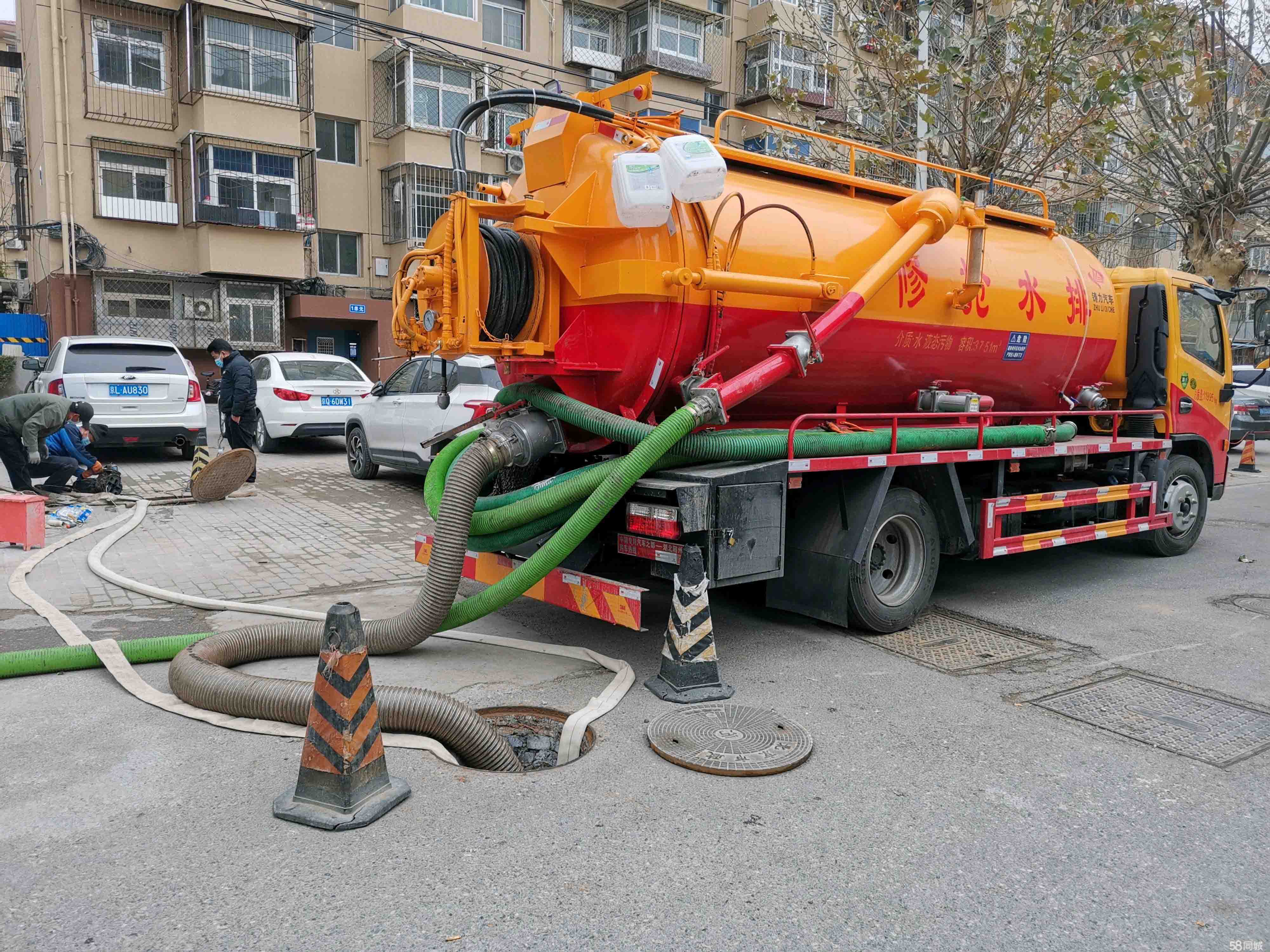 麦盖提抽粪吸污