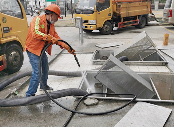 麦盖提隔油池清理