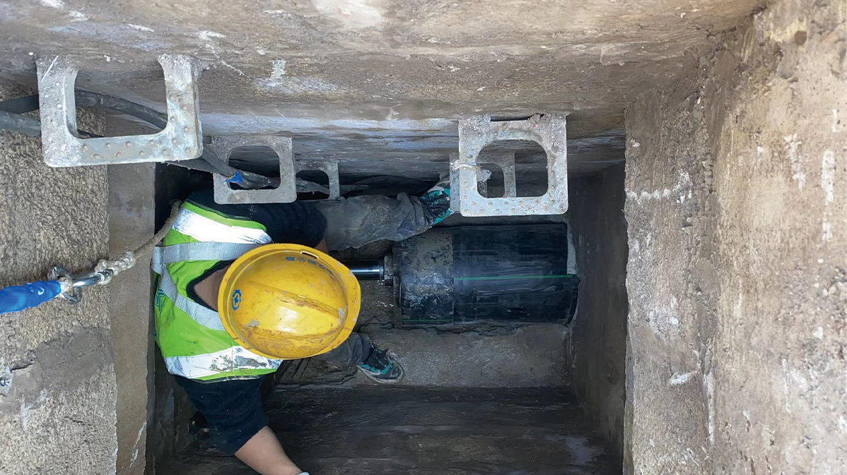 麦盖提HDPE短管内衬法